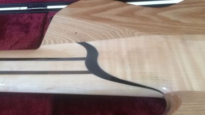 Custom Solis Imperial Natural 4 Pickups 7 String Bass - Image 2