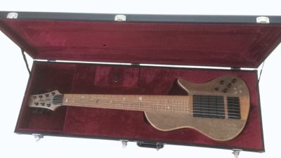 Custom Solis Imperial Natural 4 Pickups 7 String Bass - Image 3
