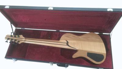 Custom Solis Imperial Natural 4 Pickups 7 String Bass - Image 6