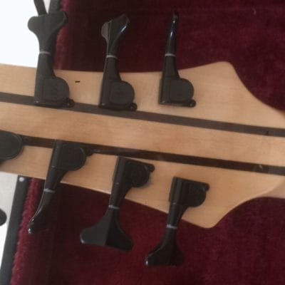 Custom Solis Imperial Natural 4 Pickups 7 String Bass - Image 7