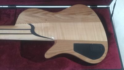 Custom Solis Imperial Natural 4 Pickups 7 String Bass - Image 8