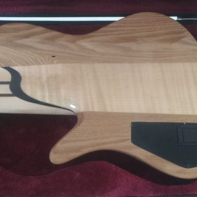 Custom Solis Imperial Natural 4 Pickups 7 String Bass - Image 8