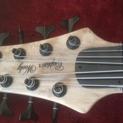 Custom Solis Imperial Natural 4 Pickups 7 String Bass - Image 11