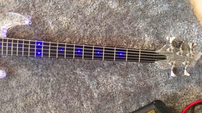 Custom Rift Plexiglass Aria Acrylic Bass - Image 5