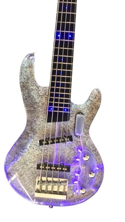 Custom Rift Plexiglass Aria Acrylic Bass