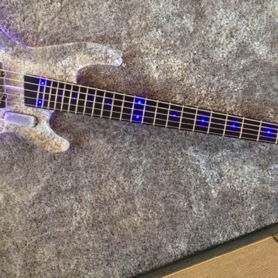 Custom Rift Plexiglass Aria Acrylic Bass - Image 8