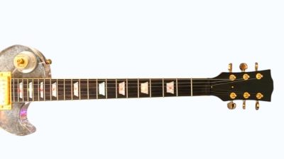 Custom Crown Plexiglass Acrylic Led Guitar - Image 3