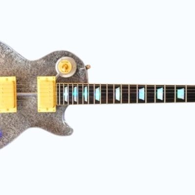Custom Crown Plexiglass Acrylic Led Guitar - Image 8