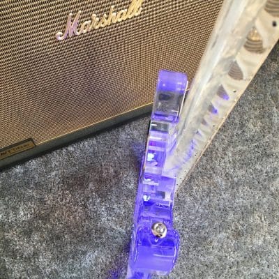 Custom Regent ST LED Plexiglass Acrylic Guitar - Image 4
