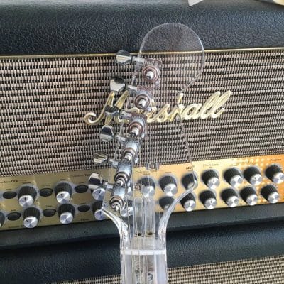 Custom Regent ST LED Plexiglass Acrylic Guitar - Image 13
