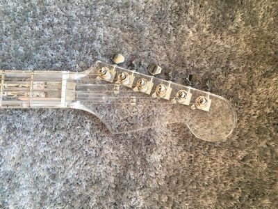 Custom Regent ST LED Plexiglass Acrylic Guitar - Image 15