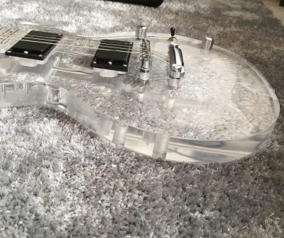 Custom Crown Plexiglass Acrylic Guitar - Image 9