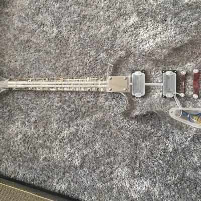 Custom Crown Plexiglass Acrylic Guitar - Image 5