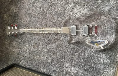 Custom Crown Plexiglass Acrylic Guitar - Image 10