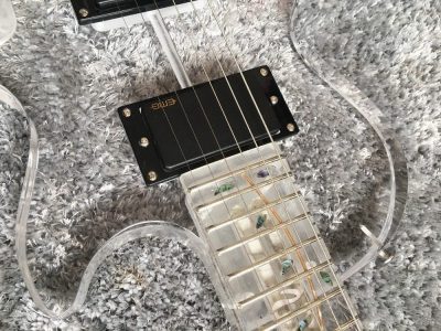Custom Crown Plexiglass Acrylic Guitar - Image 15