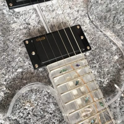 Custom Crown Plexiglass Acrylic Guitar - Image 15