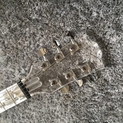 Custom Crown Plexiglass Acrylic Guitar - Image 18