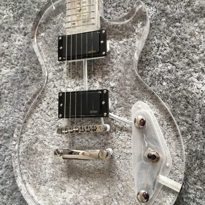 Custom Crown Plexiglass Acrylic Guitar - Image 17