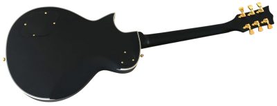 Custom Obsidian JH Iron Cross Matte Black Guitar - Image 8