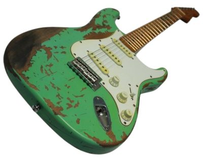 Custom Regent ST Aged Surf Green Guitar - Image 5