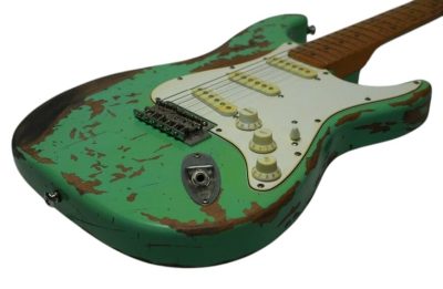 Custom Regent ST Aged Surf Green Guitar - Image 8