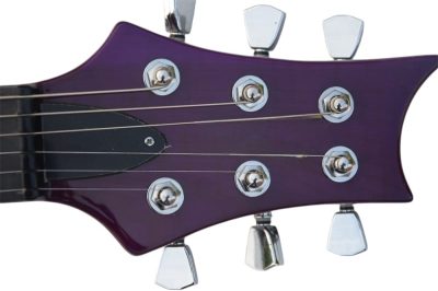 Custom Monarch SE MC DGT Purple Flame Maple Guitar - Image 4