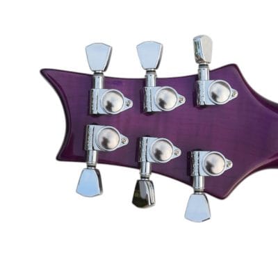 Custom Monarch SE MC DGT Purple Flame Maple Guitar - Image 7