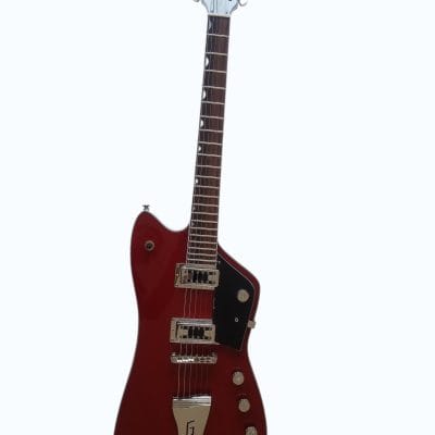 Custom Sovereign Jupiter Thunderbird Billy Classic Red Guitar - Image 2