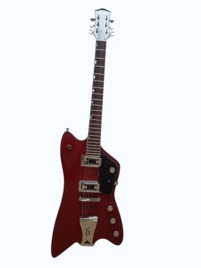 Custom Sovereign Jupiter Thunderbird Billy Classic Red Guitar - Image 2