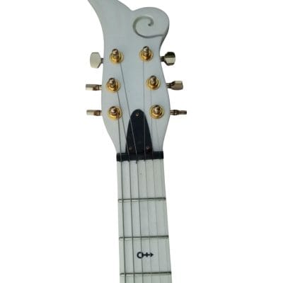 Custom Ember Prince Cloud White Guitar - Image 2
