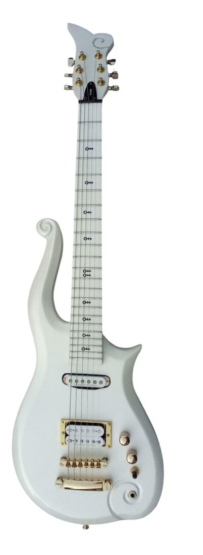 Custom Ember Prince Cloud White Guitar - Image 7