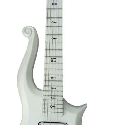 Custom Ember Prince Cloud White Guitar - Image 7