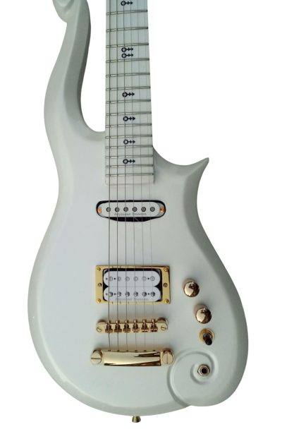Custom Ember Prince Cloud White Guitar