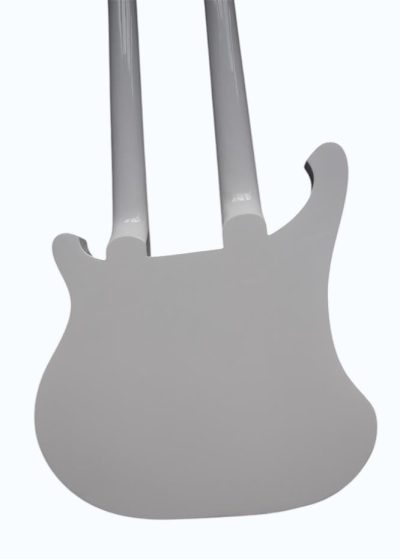 Custom Nova 4080 Geddy Lee Double Neck Arctic White 4 String Bass 12 String Guitar - Image 4