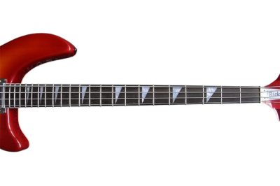 Custom Nova 4005 Fireglo 22 Frets 4 String Semi Hollow Bass - Image 3