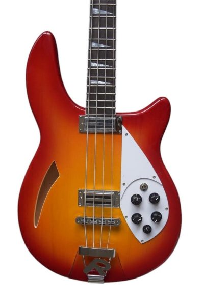 Custom Nova 4005 Fireglo 22 Frets 4 String Semi Hollow Bass