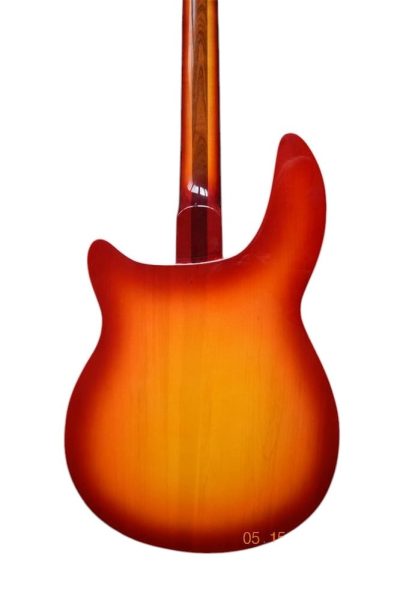 Custom Nova 4005 Fireglo 22 Frets 4 String Semi Hollow Bass - Image 7
