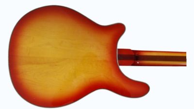 Custom Nova 4005 Sunburst 22 Frets 4 String Semi Hollow Bass - Image 10