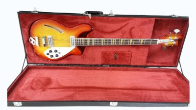 Custom Nova 4005 Sunburst 22 Frets 4 String Semi Hollow Bass - Image 5