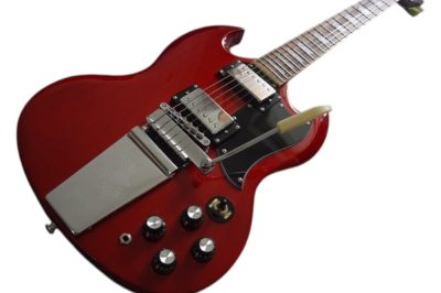 Custom Crown Angus Red SG Guitar - Image 10