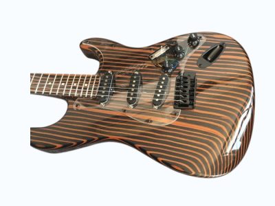 Custom Regent ST Zebra Wood Guitar - Image 2
