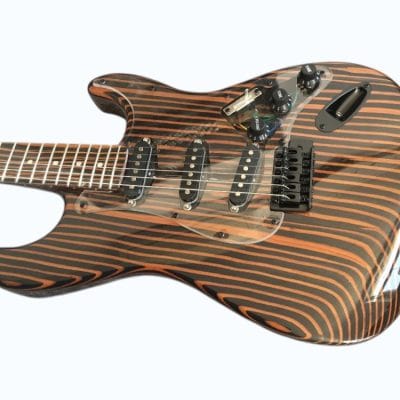 Custom Regent ST Zebra Wood Guitar - Image 2