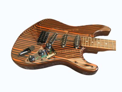 Custom Regent ST Zebra Wood Guitar - Image 3
