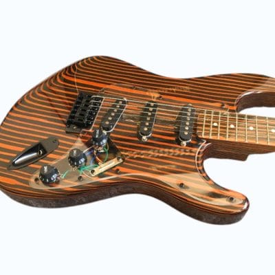 Custom Regent ST Zebra Wood Guitar - Image 3