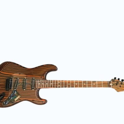 Custom Regent ST Zebra Wood Guitar - Image 5