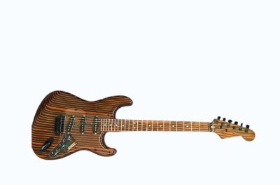 Custom Regent ST Zebra Wood Guitar - Image 7
