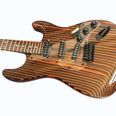 Custom Regent ST Zebra Wood Guitar - Image 8