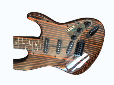 Custom Regent ST Zebra Wood Guitar - Image 10
