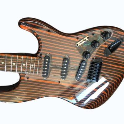 Custom Regent ST Zebra Wood Guitar - Image 10