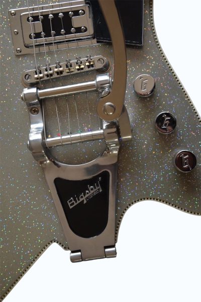 Custom Sovereign Jupiter Billy Sparkle Thunderbird Guitar - Image 4